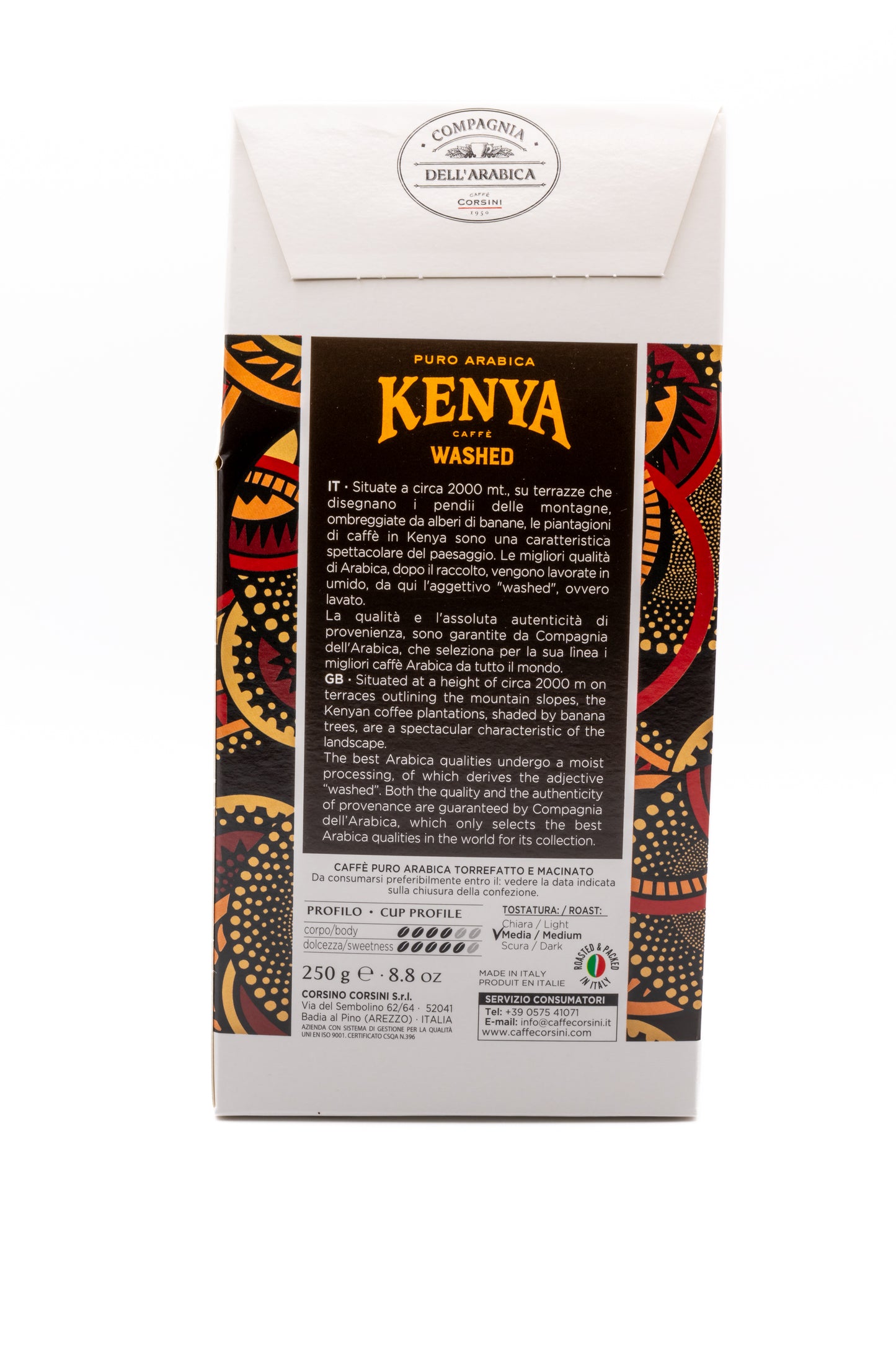 Café Kenya - Trás