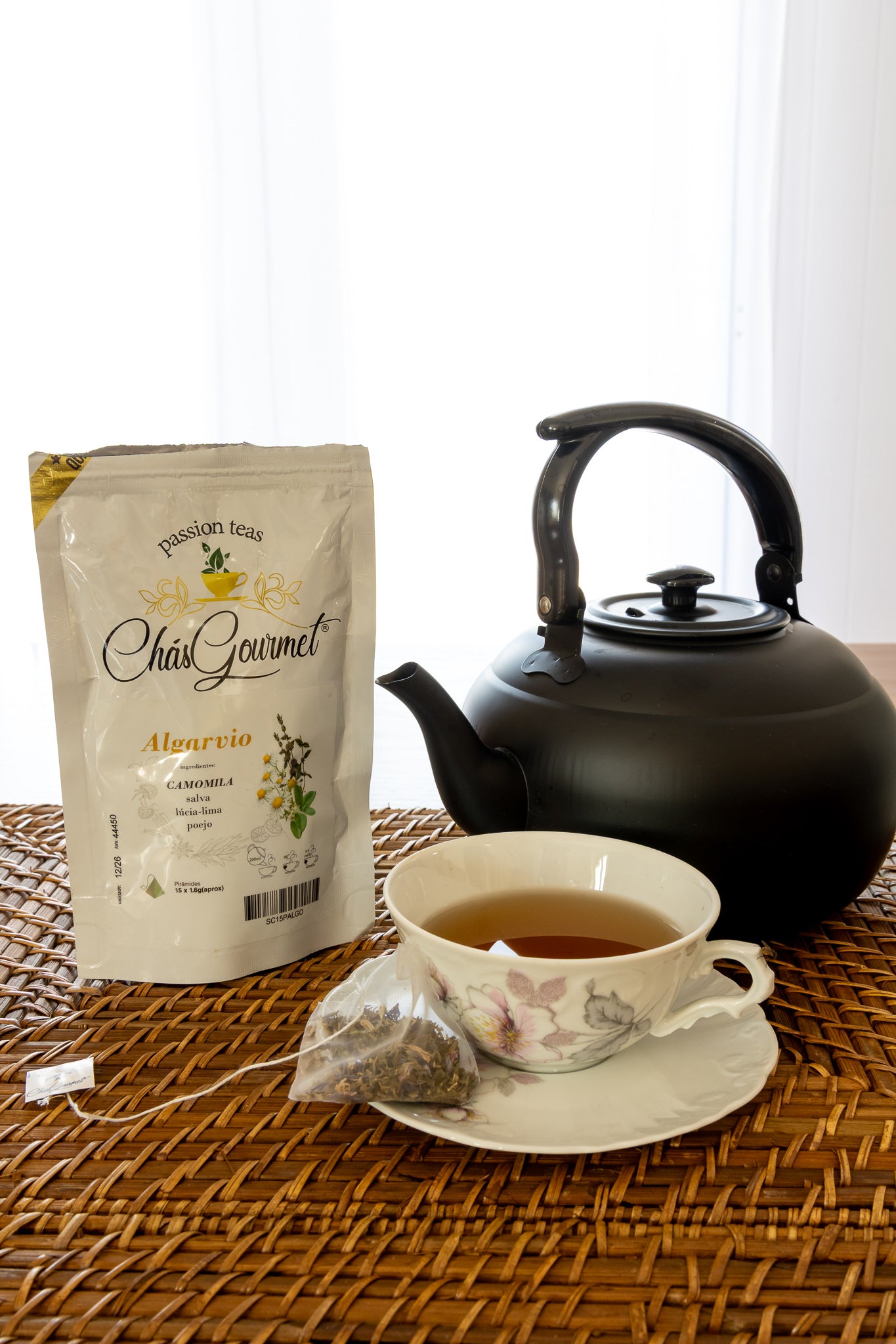 Tisana Algarvio Calmante Natural — Digestão e Serenidade