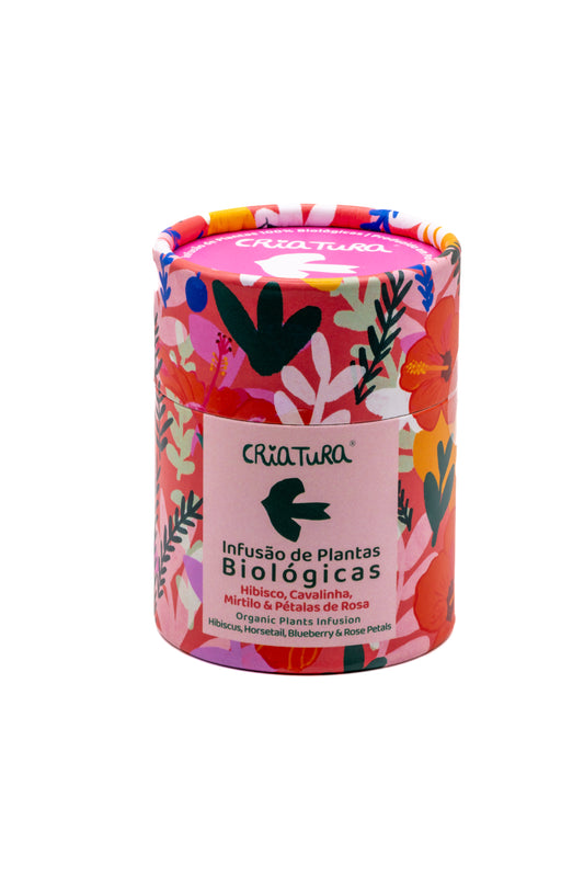 Criatura - Hibisco, Cavalinha, Mirtilo e Pétalas Rosa
