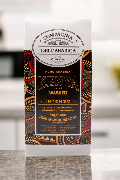Café Moído Quénia Washed 100% Arábica — Intensidade Vibrante