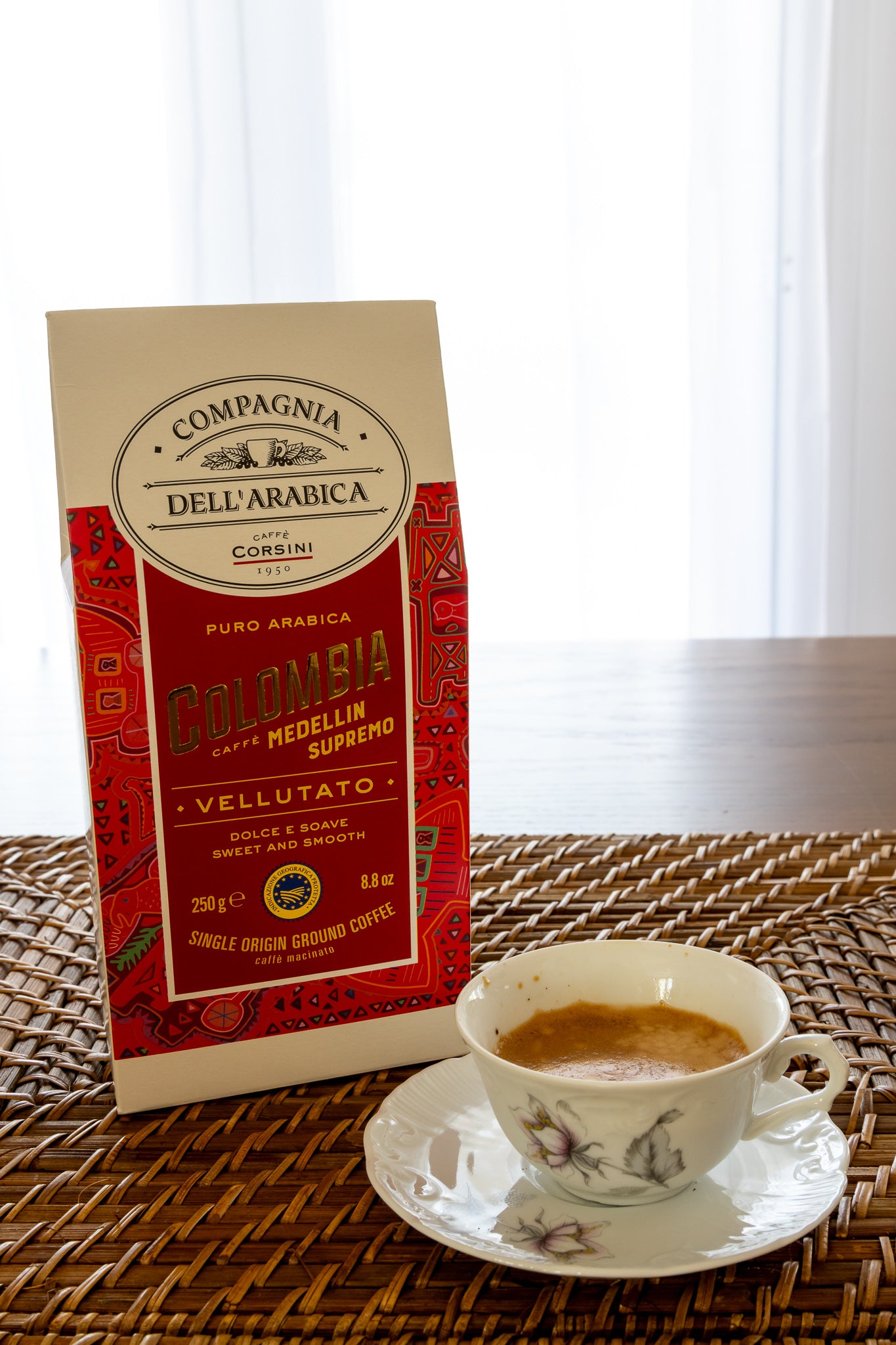 Café Moído Colômbia Medellín IGP 250 g – Suave e Equilibrado