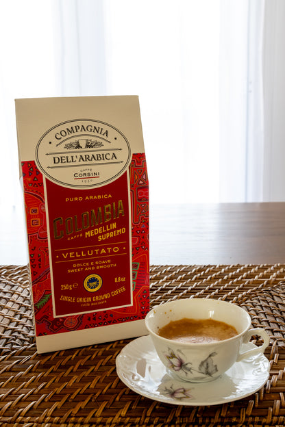 Café Moído Colômbia Medellín IGP 250 g – Suave e Equilibrado