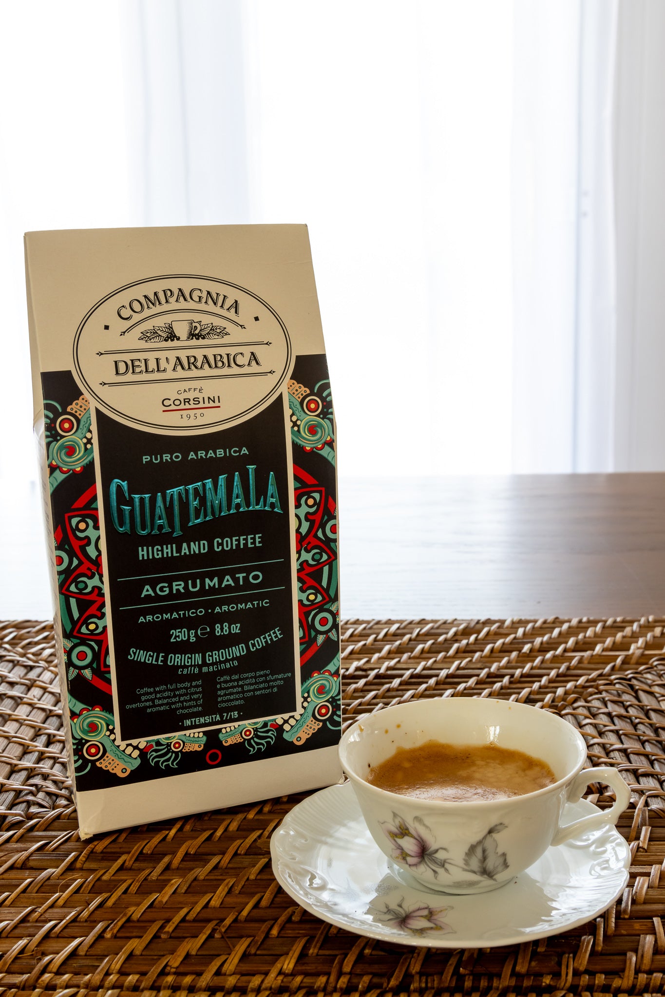 Ground coffee Guatemala, 100% Arabica, 250g, Medium Roast