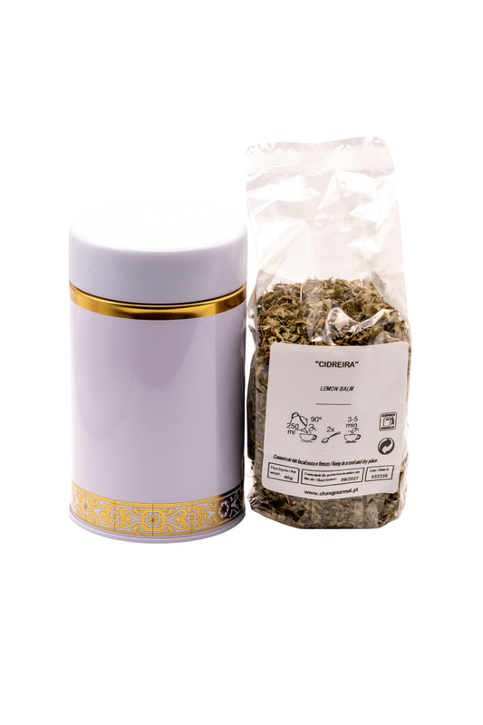 Cidreira Premium em Lata — Calmante Natural para Relaxar & Dormir
