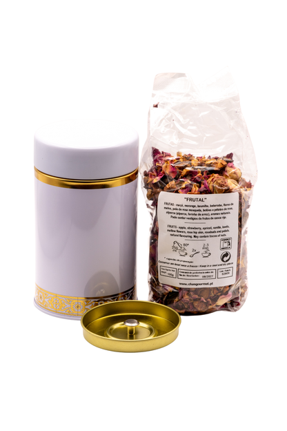 Infusão Frutal Solta 100 g | Maçã, Morango & Baunilha