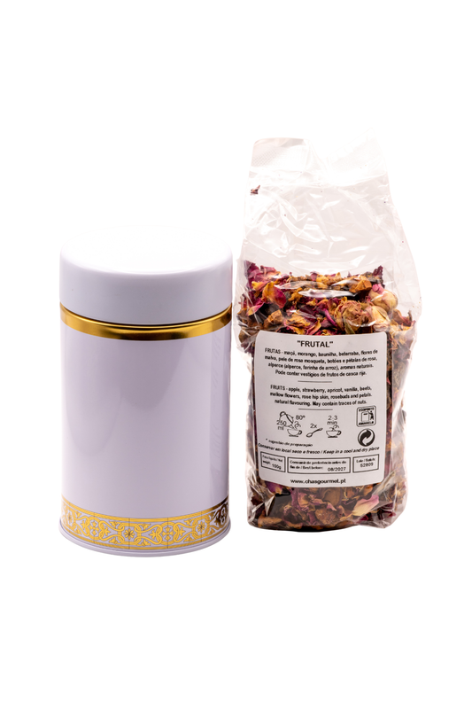 Infusão Frutal Solta 100 g | Maçã, Morango & Baunilha