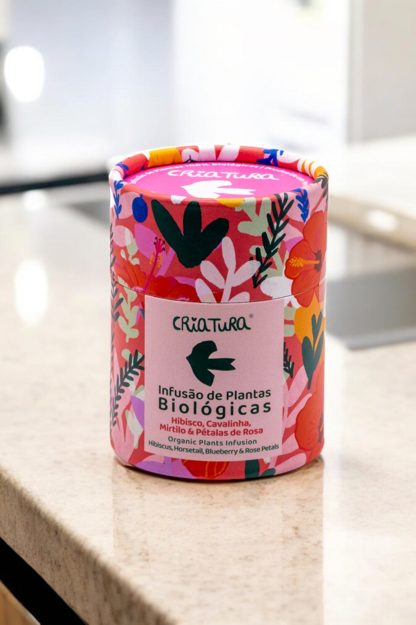 Infusão BIO de Hibisco e Mirtilo | Energia Natural e Antioxidantes