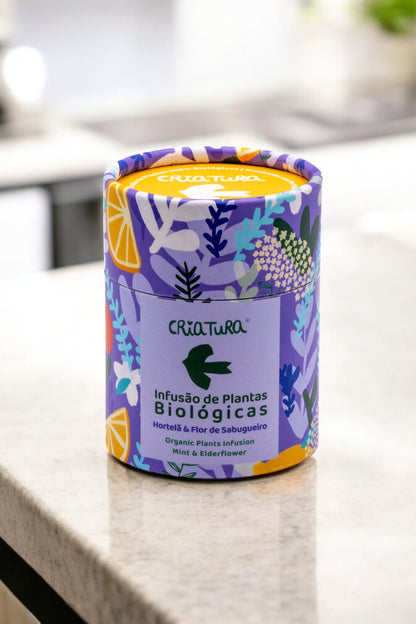 Infusão BIO de Hortelã e Limão | Refrescante e Imunizante Natural