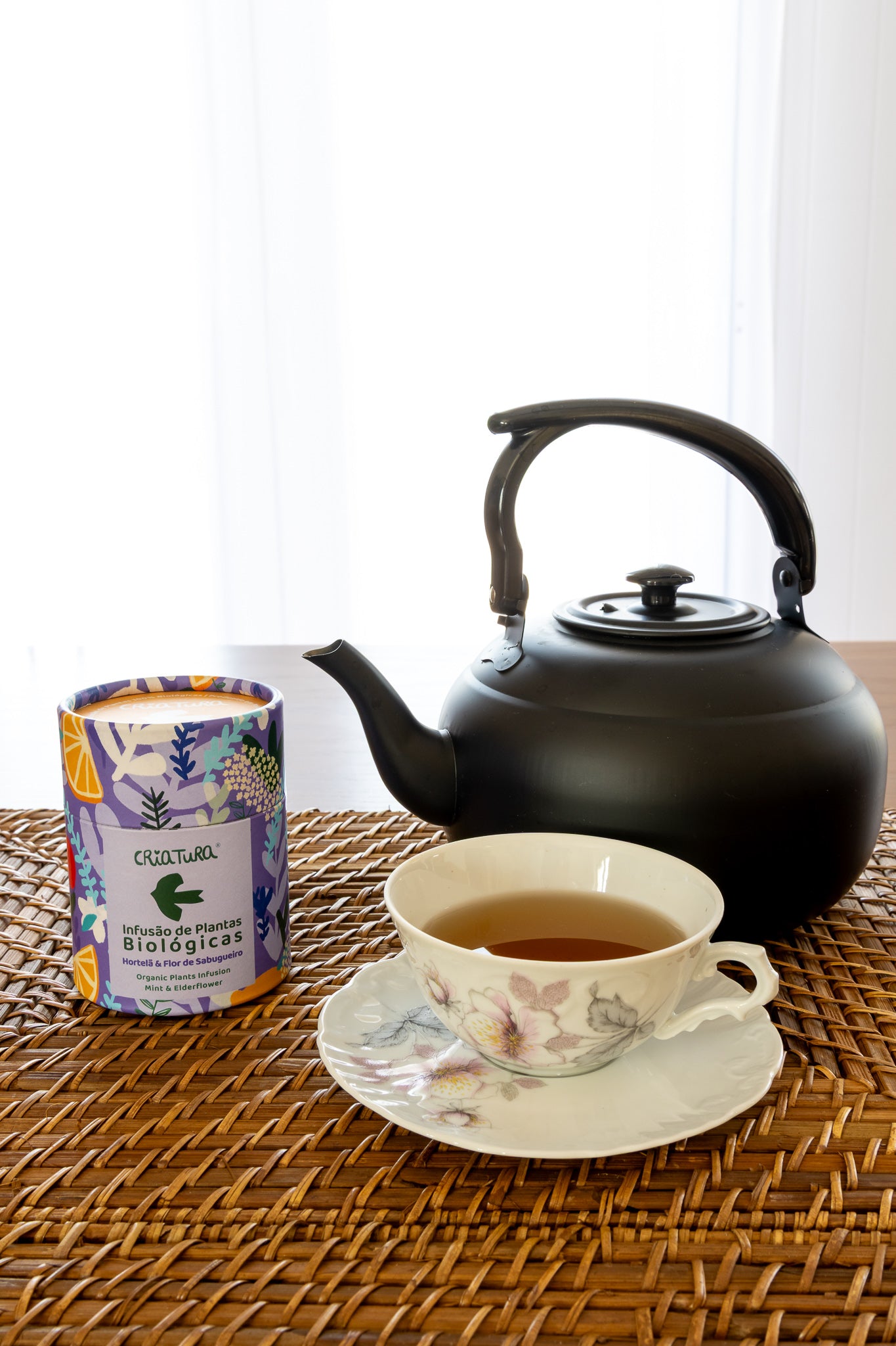 Infusão BIO de Hortelã e Limão | Refrescante e Imunizante Natural
