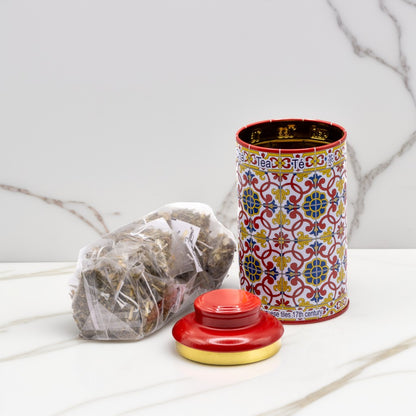 Tisana Sabor de Portugal – Relaxamento & Lata Vermelha Relevo