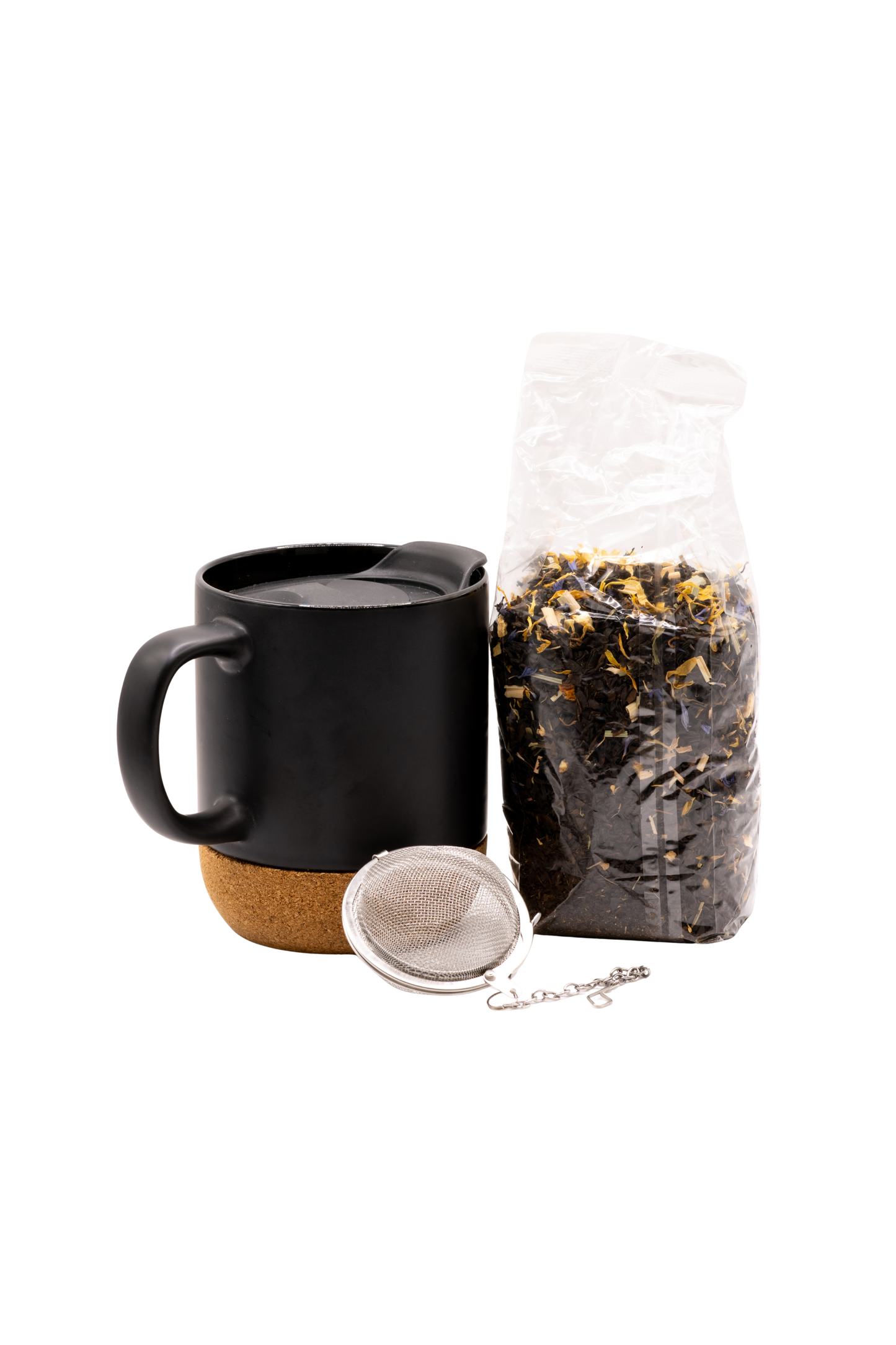 Kit Chá Limão & Gengibre — Energia Natural e Sabor Revigorante (Lata Azul)