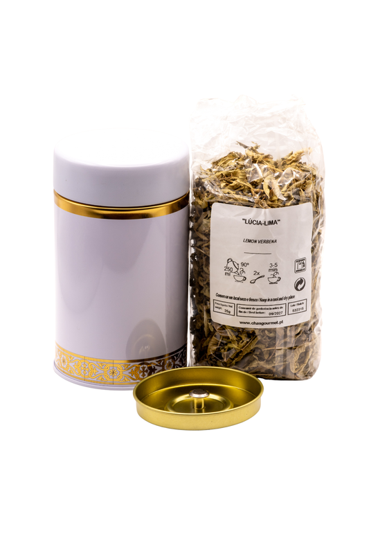 Lúcia-Lima 25g em Lata Premium | Infusão Relaxante e Aromática