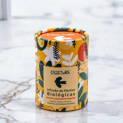 Infusão BIO de Tangerina e Alecrim | Frescura Natural e Equilíbrio