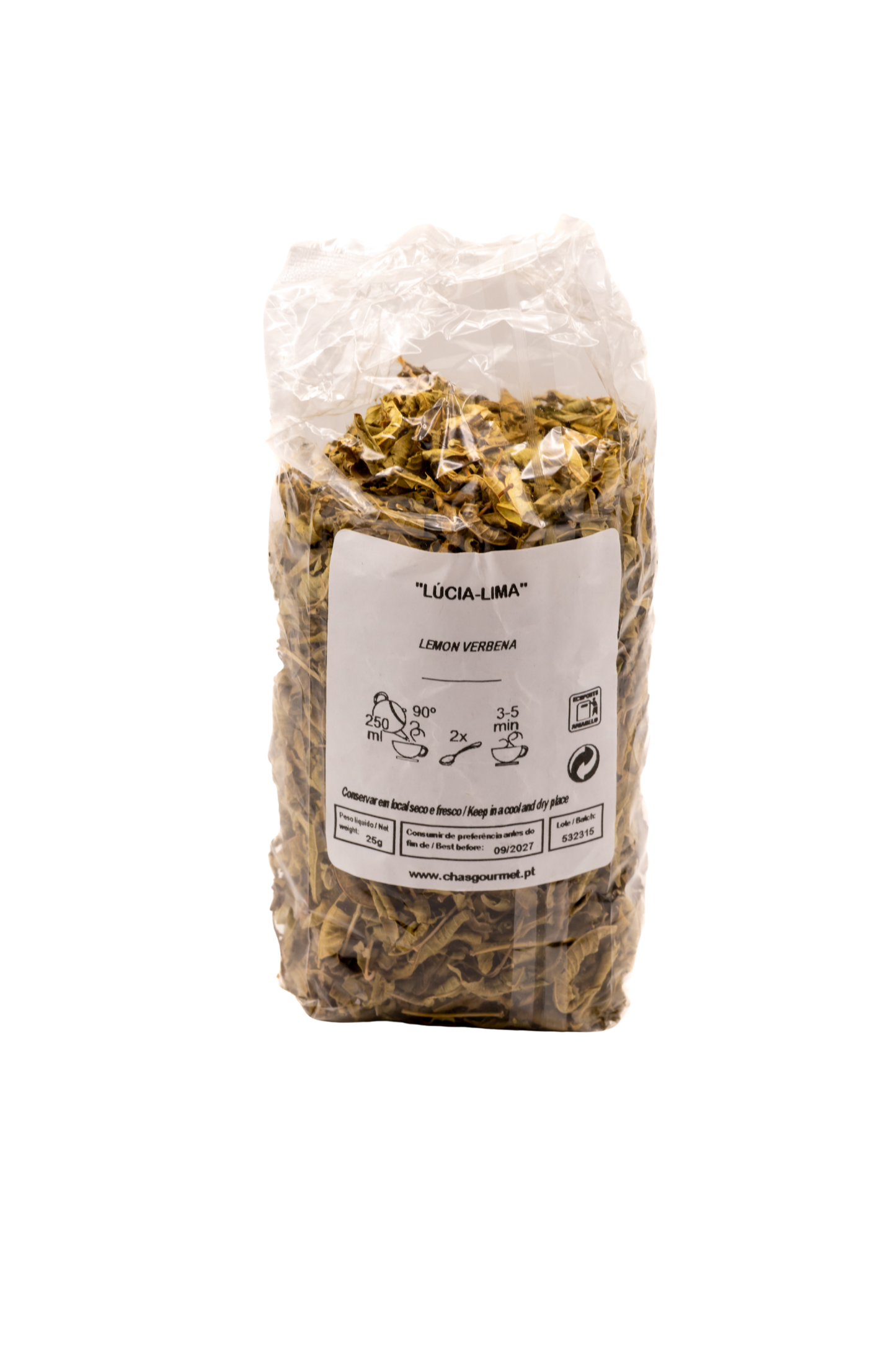 Lúcia-Lima 25g em Lata Premium | Infusão Relaxante e Aromática