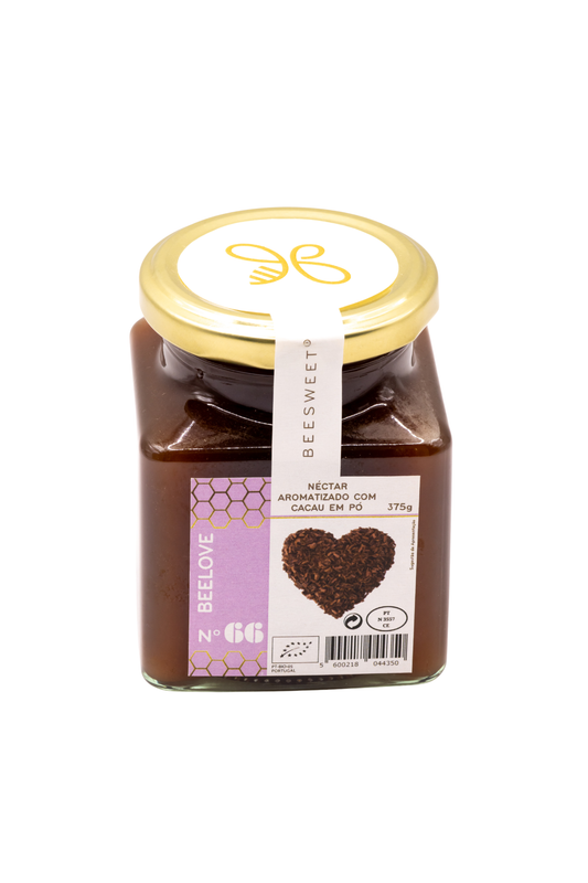 Mel Biológico com Cacau 375g | Sabor Intenso e Gourmet