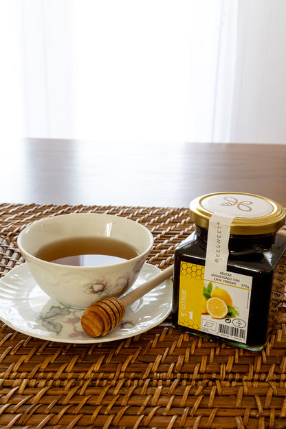 Mel com Erva-Príncipe BIO 375g | Leve, Digestivo e Refrescante