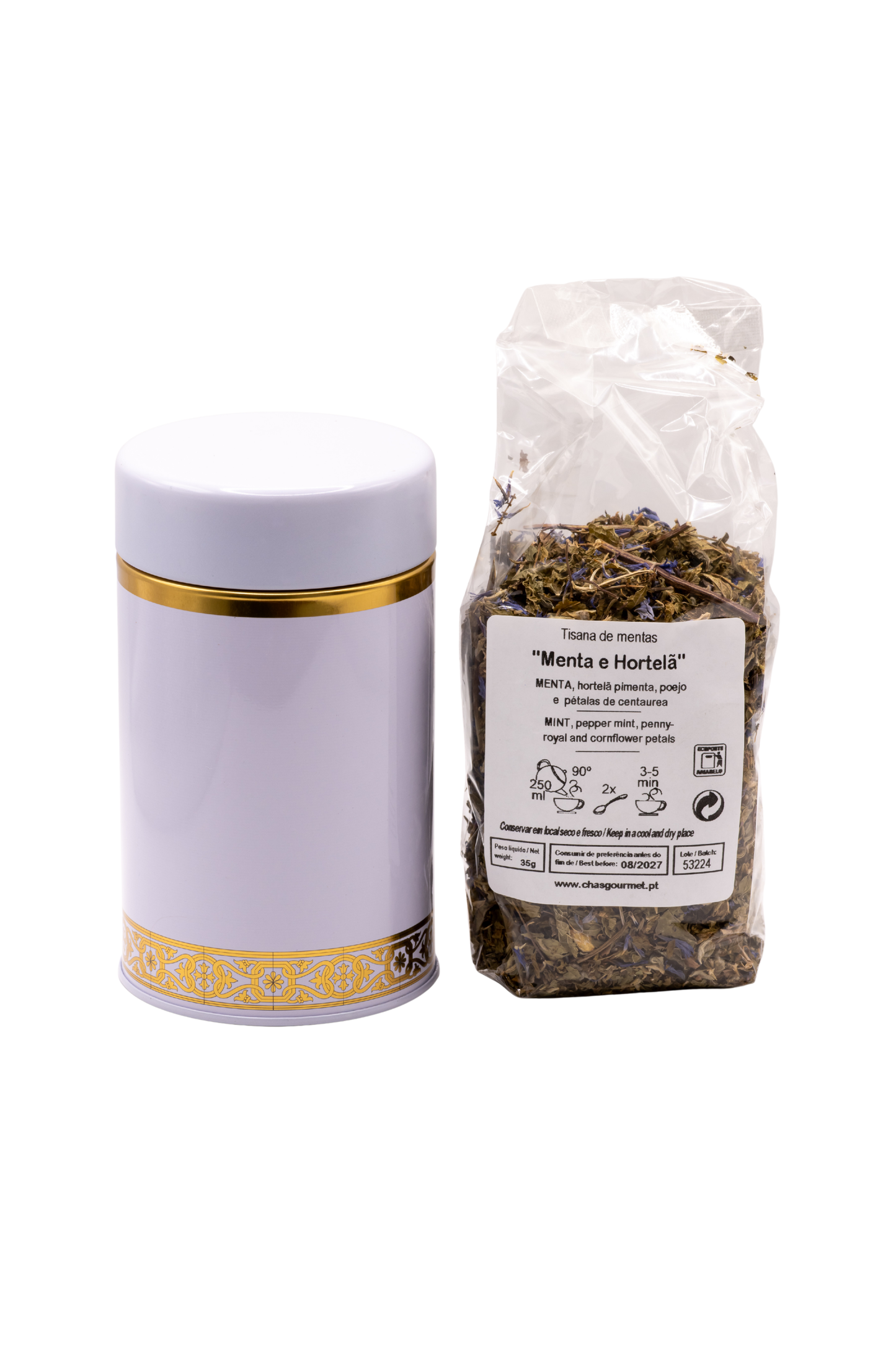 Menta & Hortelã Avulso — Digestão leve e sabor fresco sem cafeína
