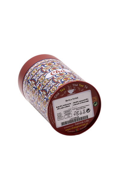 Menta & Hortelã Avulso — Frescura herbal e digestão leve em lata vermelha