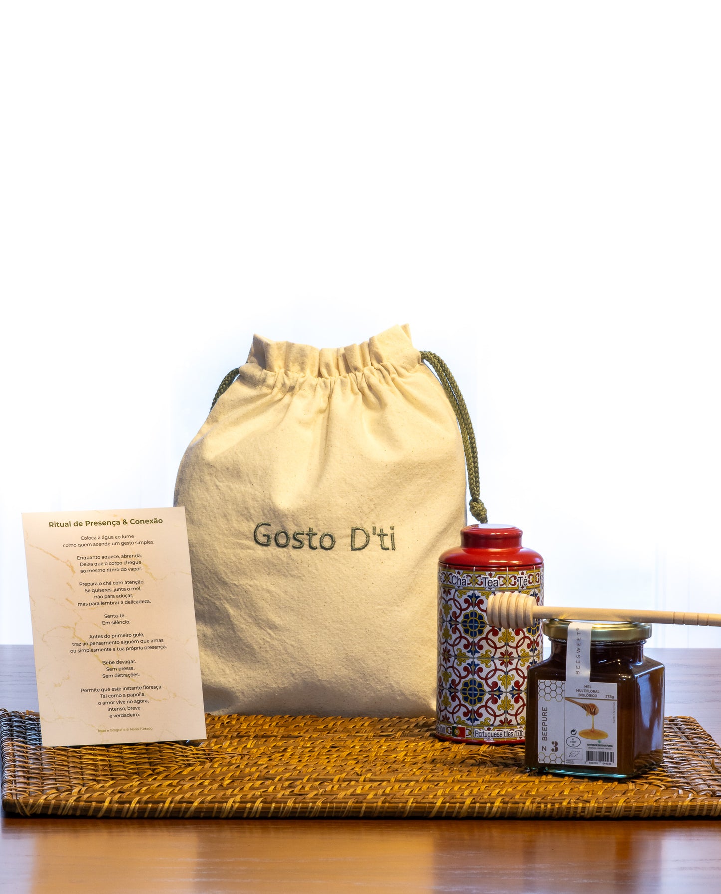 Ritual Dia dos Namorados com Chá e Mel Biológico — Pausa a Dois