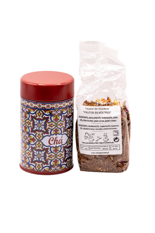Rooibos c/ Frutos Silvestres — Digestão leve e sabor frutado