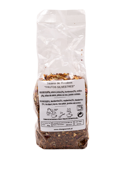 Rooibos c/ Frutos Silvestres — Digestão leve e sabor frutado