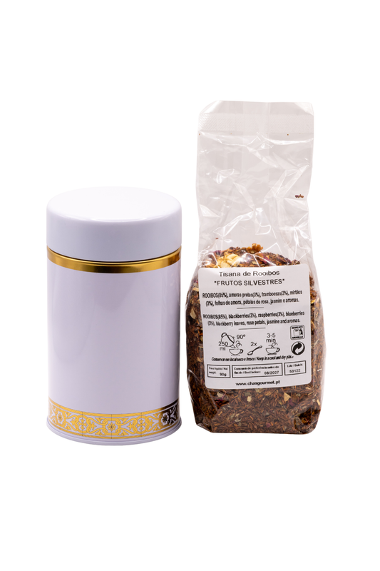 Rooibos Frutos Silvestres — Digestão equilibrada e sono tranquilo
