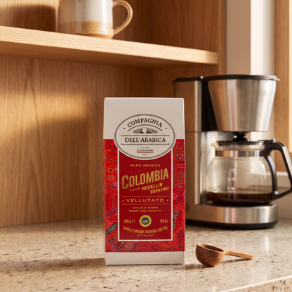 Ground Coffee Colombia Medellín IGP 250 g – Smooth and Balanced