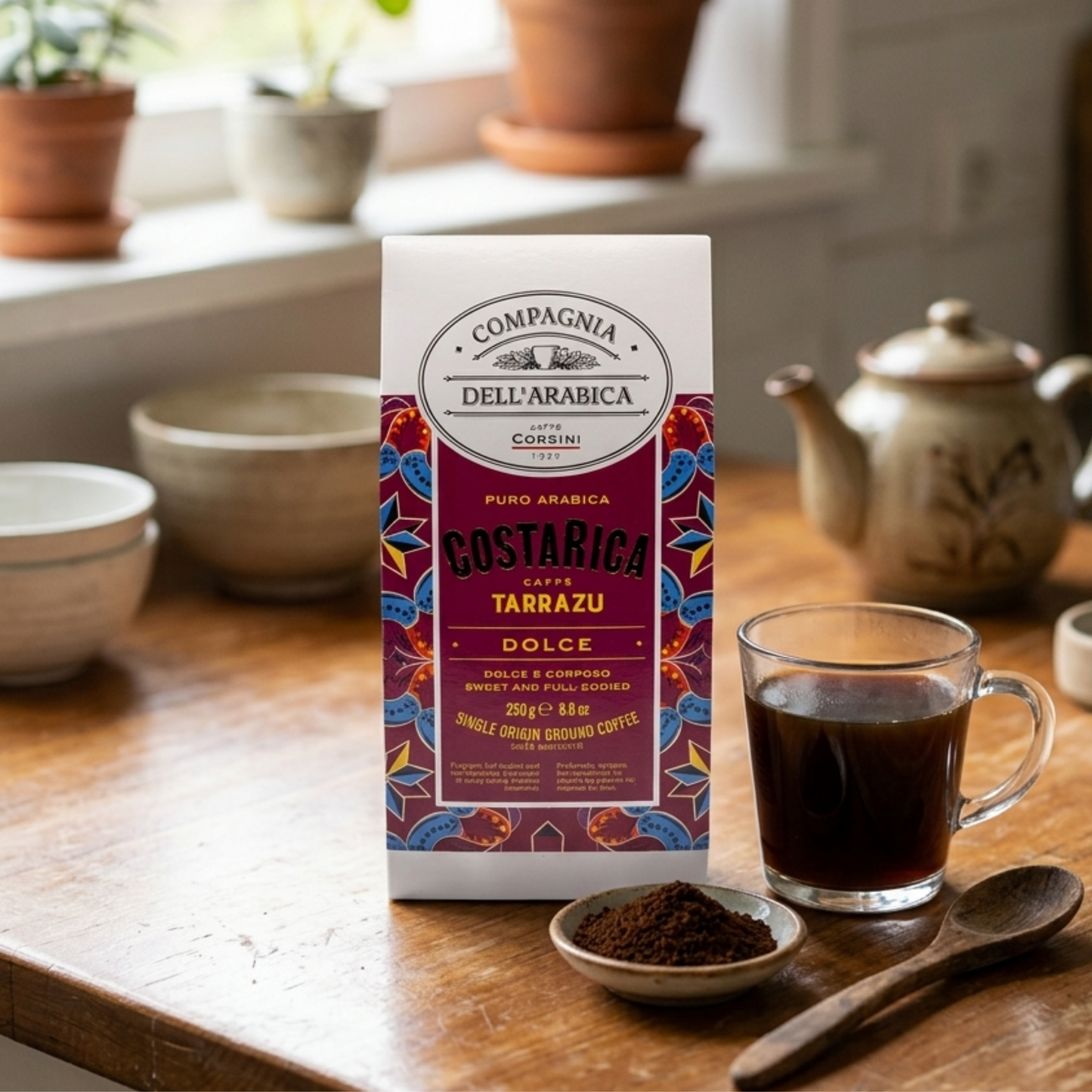 Café Costa Rica Moído 100% Arábica Doce e Encorpado