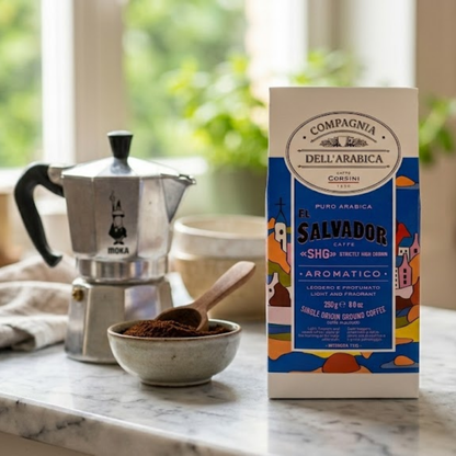 Café El Salvador Moído 250g 100% Arábica Leve e Aromático