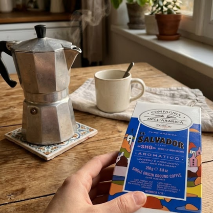 Café El Salvador Moído 250g 100% Arábica Leve e Aromático
