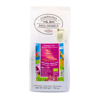 Café Molido Brasil Santos Arábica 250 g – Sabor Aterciopelado