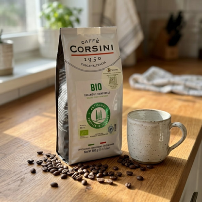 Café em Grão BIO Rainforest Alliance 500g Blend Orgânico Intenso e Sustentável