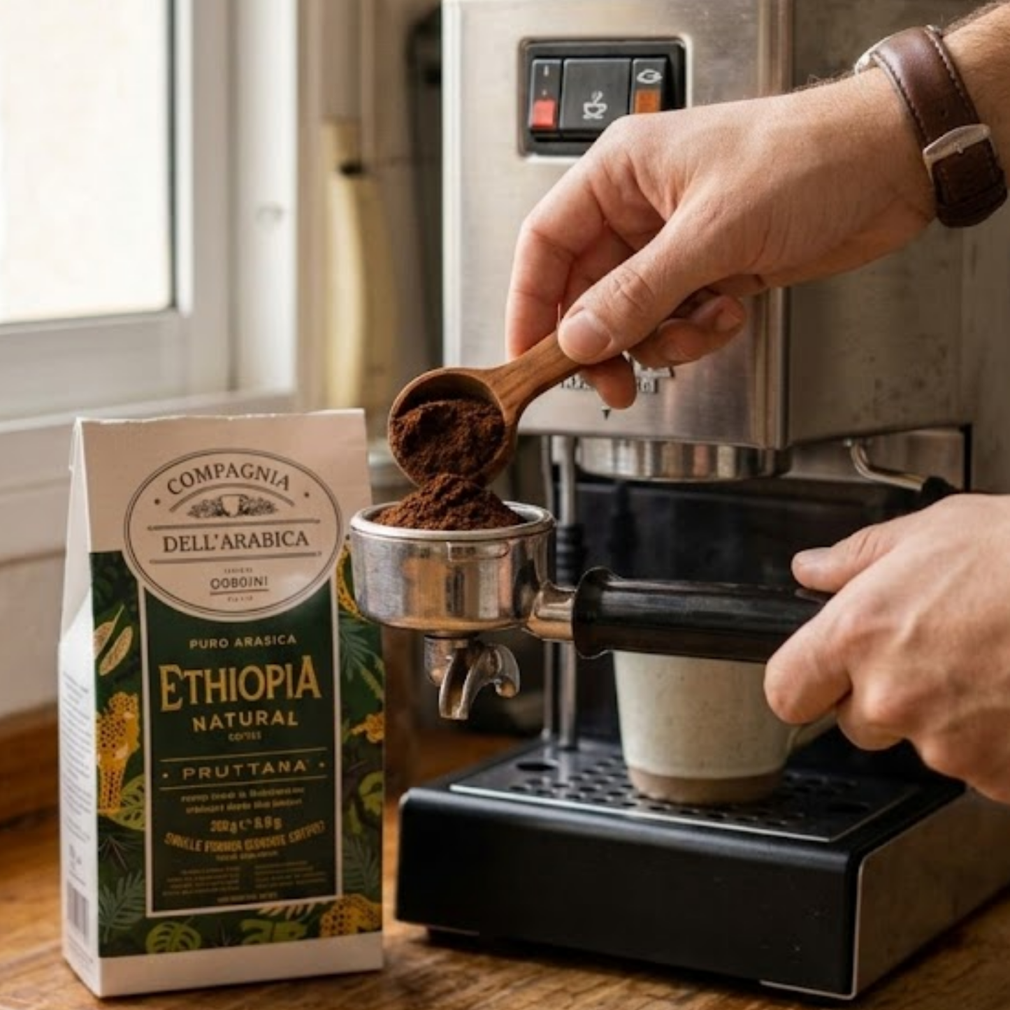 Café Etiópia Moído 250g 100% Arábica Frutado e Aromático