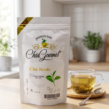 Chá Verde Sencha Japonês — Vitalidade e Foco Natural