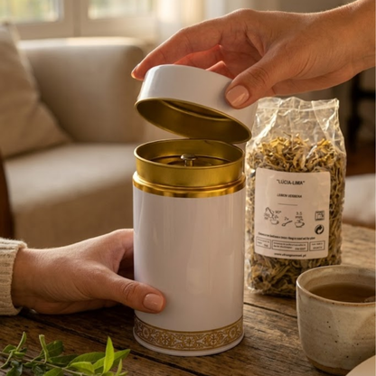 Lemon Verbena 25g in Premium Tin | Relaxing and Aromatic Infusion
