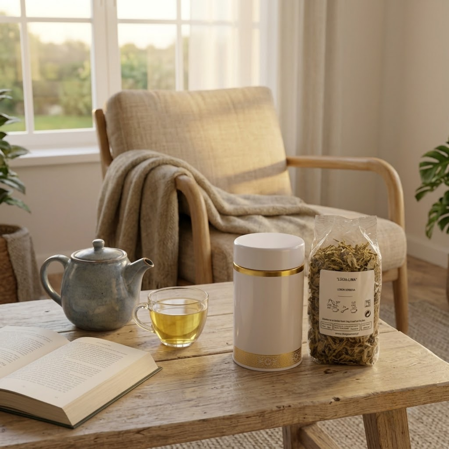 Lemon Verbena 25g in Premium Tin | Relaxing and Aromatic Infusion