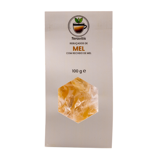 Rebuçados de Mel com Recheio de Mel 100 g Teravitis