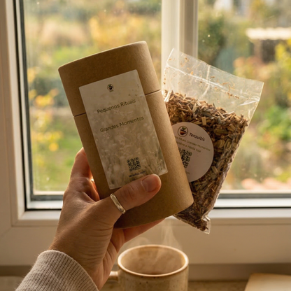 Rooibos con frutos del bosque: digestivo, suave y sin cafeína.